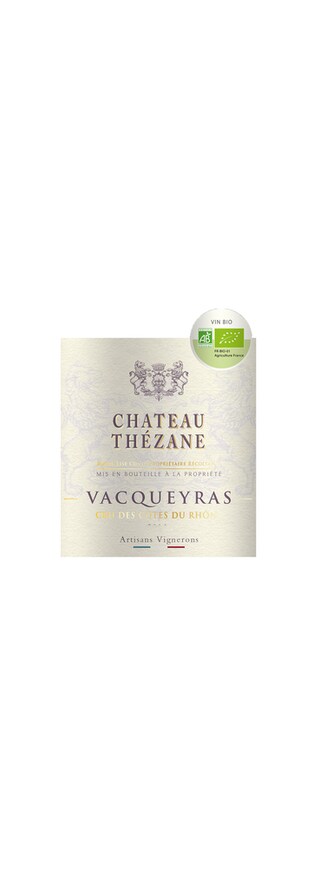 France - Frankrijk | Rhône - Vacqueyras | Château Thézanne 2019 | Bio 