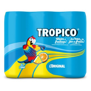 Tropico | Limonade | Non pétillant | Original | Canette 6 x 33 cl