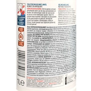 Delhaize | Toiletten | Gel | Javel 