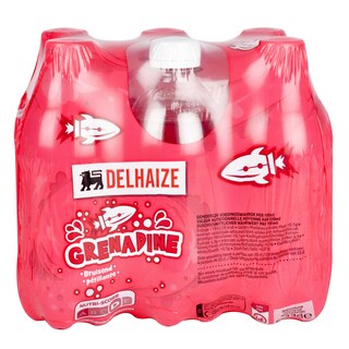Delhaize | Grenadine | Pétillant | PET 6 x 33 cl