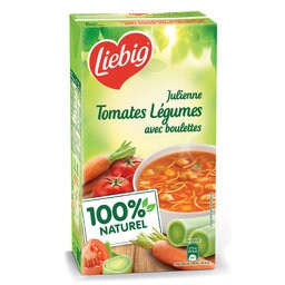 Soupe | Julienne | Tomate-Légumes-Boulettes