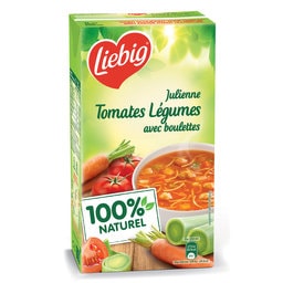 Liebig | DéliSoup' | Soupe | Julienne | Tomate-Légumes-Boulettes 