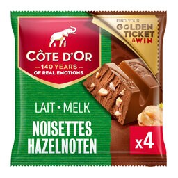 Chocolade | Melkchocolade | Hazelnoot