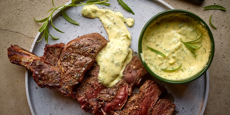 Sauce béarnaise classique et côte à l’os