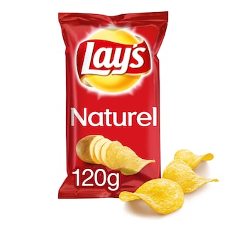 Lay's | Naturel Zout | Regular | Chips | 120G 