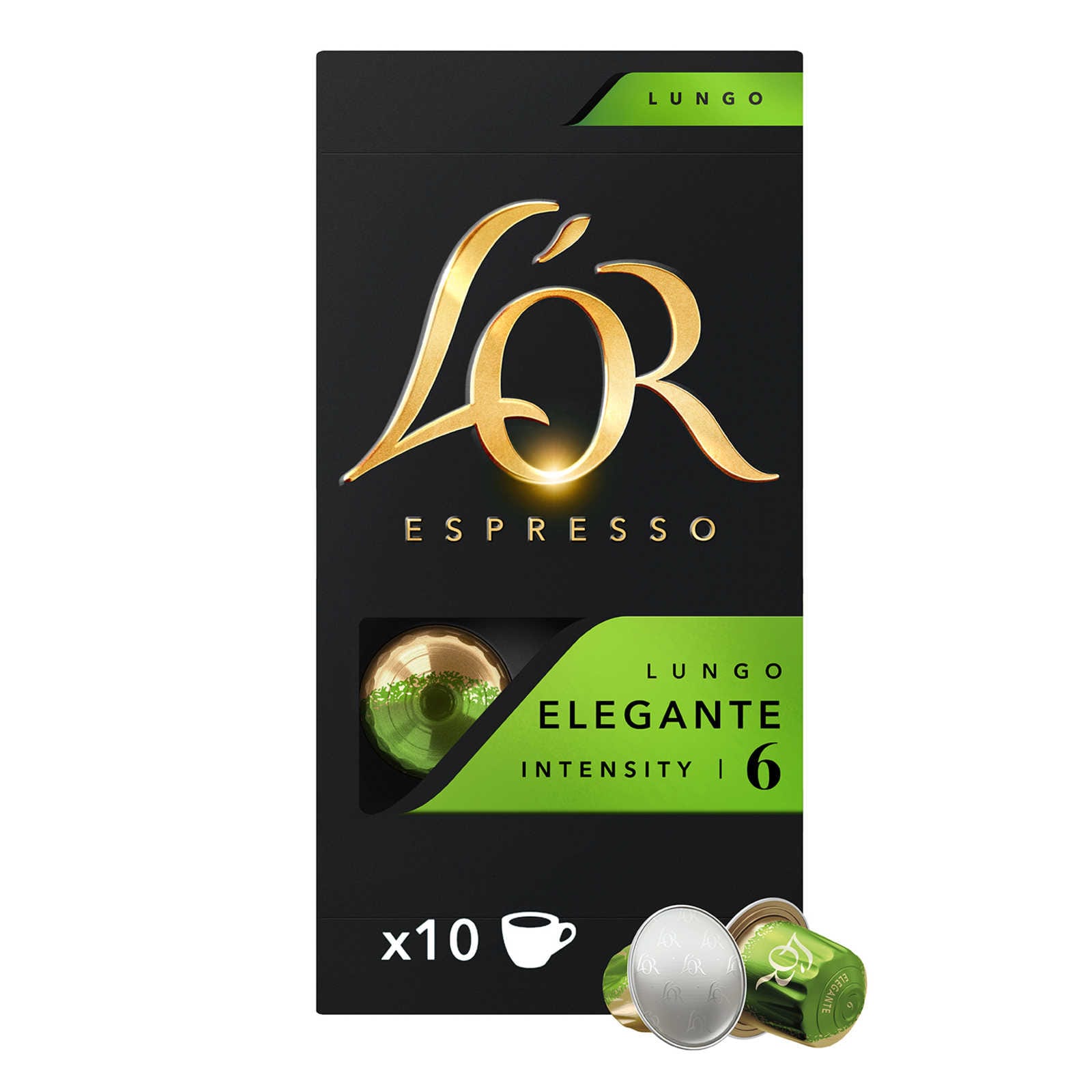L'Or Koffie | Lungo | Elegante 6 | Caps
