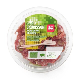 Delhaize | Pur Porc aux Noix | 125G+25G 