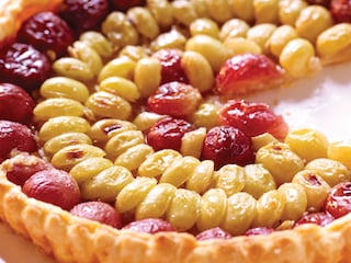 Tarte feuilletée au raisin