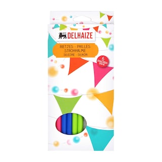 Delhaize | Paille en silicone 