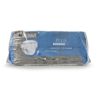 Delhaize | Protect|Incontinence|Couches|Plus|Medium|20 pc 