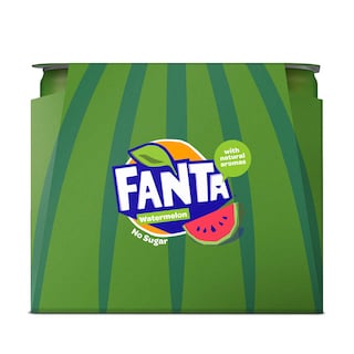 Fanta | Limonade | Watermeloen | Zonder suiker | Blik 