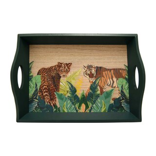 Delhaize | Plateau bois | 37cm 