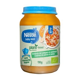 Nestlé | Baby Meals | Maaltijd | Plantaardig | Stoofpot pompoen | 8M | Bio 