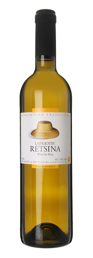 Grèce - Griekenland | Retsina Lafkioti Blanc 