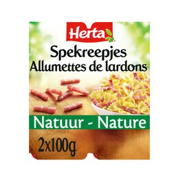 Herta | Allumettes de Lardons | Nature 2 x 100 gr