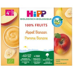 Fruitpap | Appel Banaan | 4M | Bio