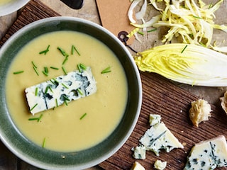 Soupe de chicons au Roquefort