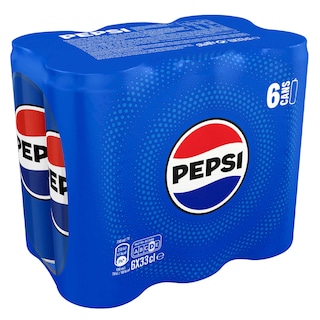 Pepsi | Regular | Cola | Soda | 33Cl 