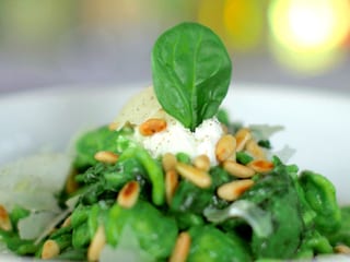 Orechiette au coulis d’épinards