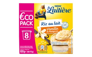 La Laitière | Rijstpap | Vanille | Economy pack 