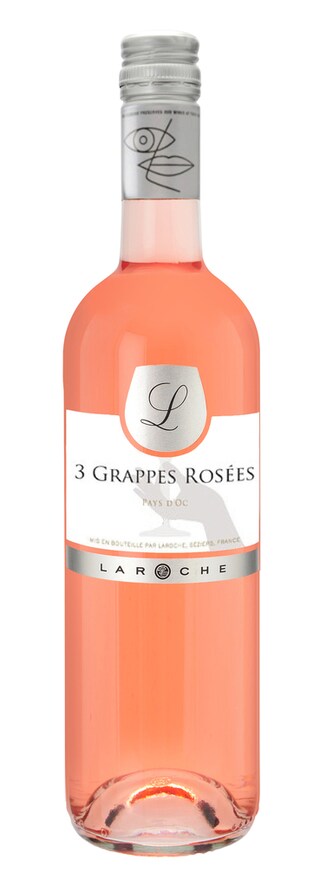 France - Frankrijk | Midi de la France - Oc IGP | Laroche OC 3 Grappes 2018 Rosé 