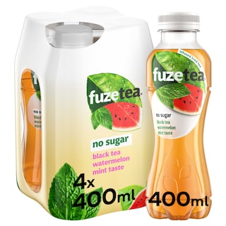 Fuze Tea | Zwarte thee |Watermelon Mint| No sugar |PET 