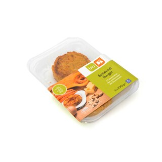 Delhaize | Bio | Butternut burger|Emmentaler|Vegetarisch|Bio 