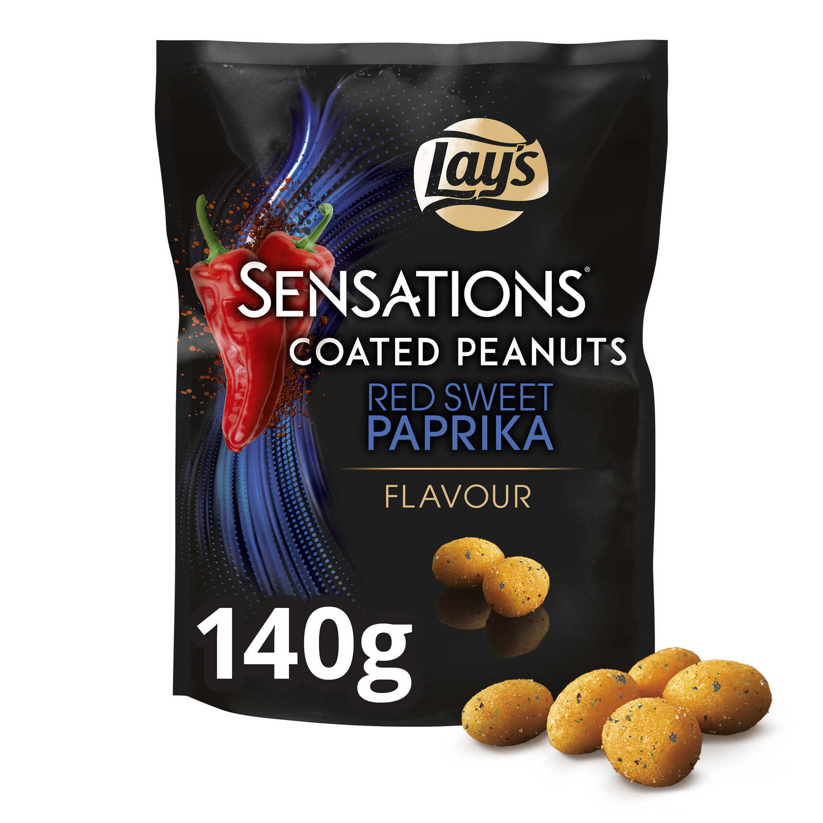 Lay's Sensations Peanuts Paprika 140 gr Delhaize