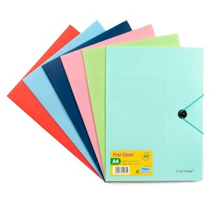 Delhaize | 3-klepsmap | A4 | met elastiek 1 st