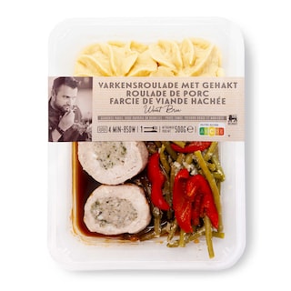 Delhaize | wout bru | roulade de porc farcie 