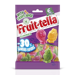 Fruittella | Bonbons | Gommes | Moins de sucre 