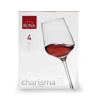 Rona | Set 4 wijnglazen | wit | 35cl 