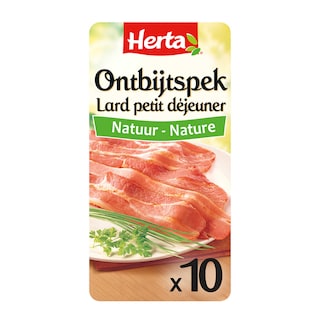 Herta | Ontbijtspek Natuur | 10 sneden 