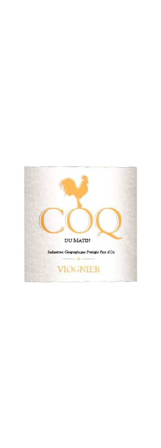 France - Frankrijk | Midi de la France - Oc IGP | Coq Du Matin IGP D'Oc Viognier 18 