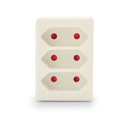 Domino 3*2.5A | Blanc