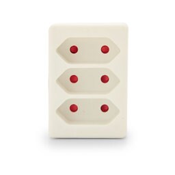 Domino 3*2.5A | Blanc