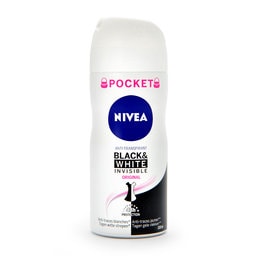 Nivea | Deospray | Invisible | Black & White | Pocket | Original | 100ml 
