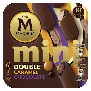 Magnum | Mini double | Caramel | Chocolat 