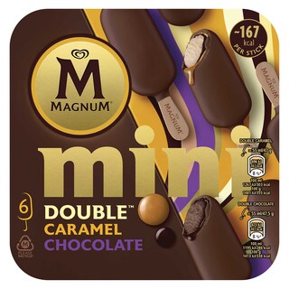 Magnum | Mini double | Caramel | Chocolat 