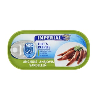 Imperial | Anchois | Filets | Allongées | MSC 