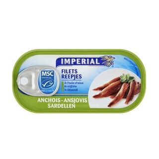 Imperial | Ansjovis | Reepjes | Gerekt | MSC 50 gr