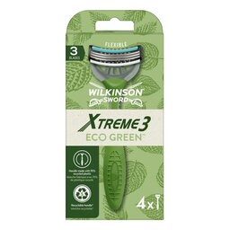 Xtreme3 | Eco Green | Rasoir Jetable | 4st