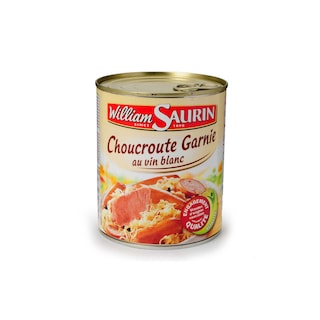 William Saurin | William Saurin | Choucroute garnie | Plat Préparé |800g 