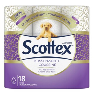 Scottex | Toiletpapier | Kussenzacht | Eco 18 st