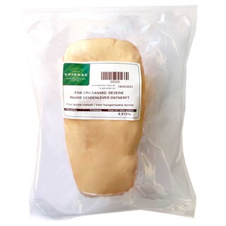 Upignac | Fois gras canard | Deveine | Sans gluten | Sans lactose 