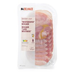 Delhaize | Roulade Mosterdspek 120 gr