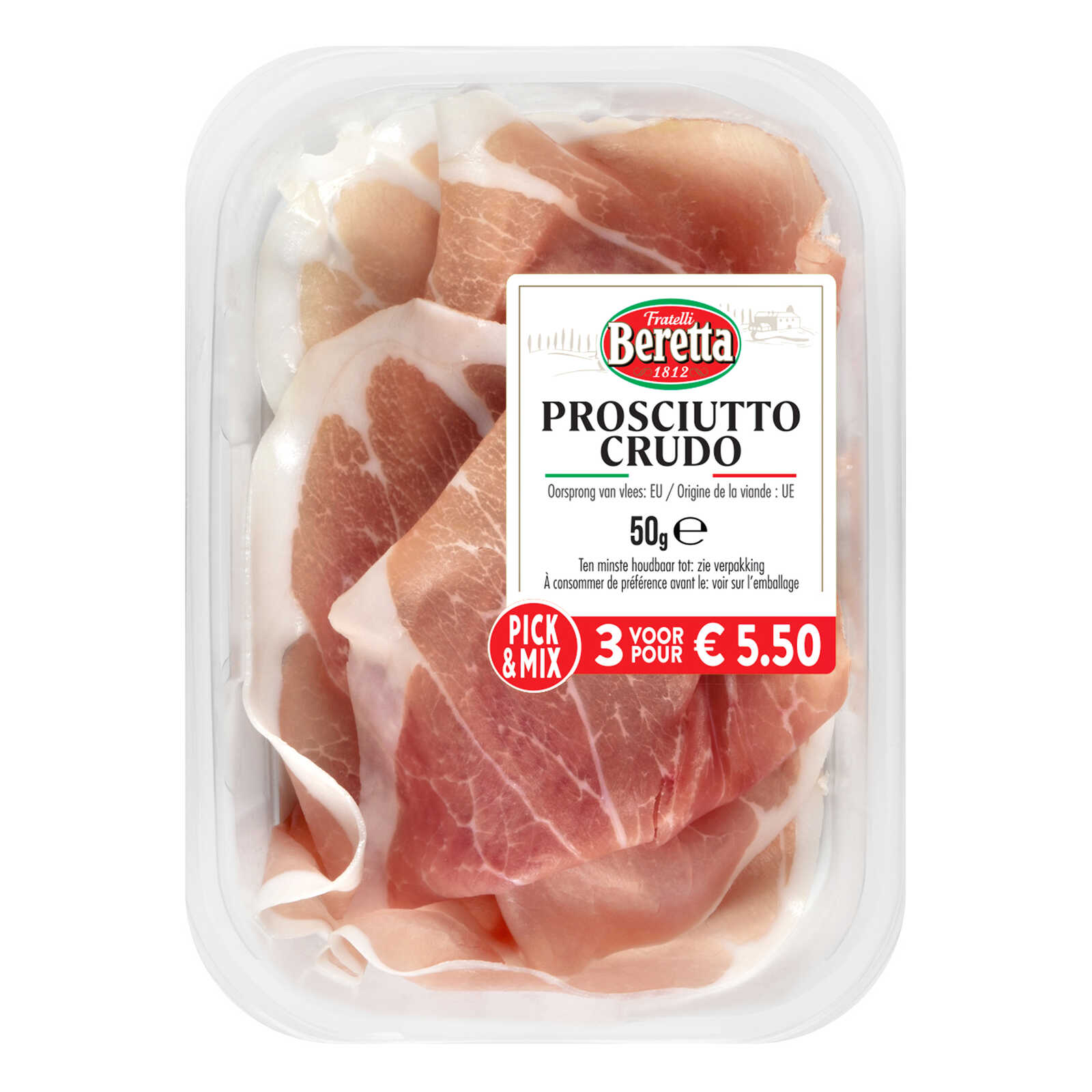 Beretta Prosciutto Crudo 50 gr Delhaize