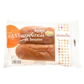 La Lorraine | Sandwich | Beurre | Maxi 