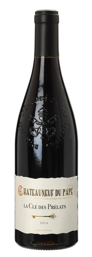 FR RHONE CHATEAUNEUF DU PAPE | La Clé des Prelats 14 Rouge 