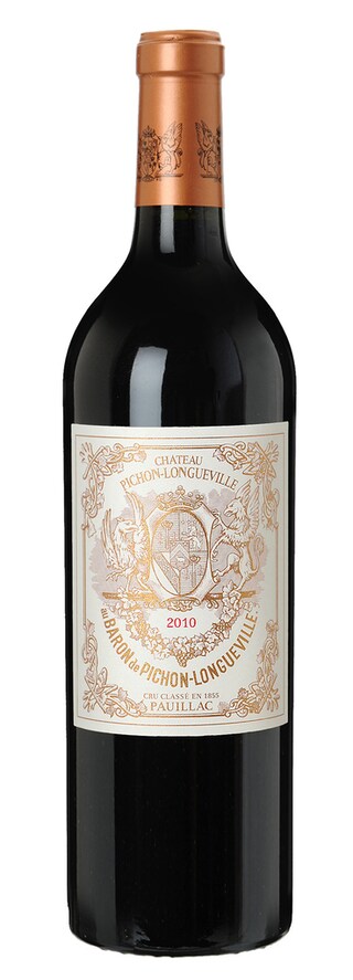 France - Frankrijk | Bordeaux - Pauillac | Château Pichon Baron | Caisse en bois | 2010 | Rouge 